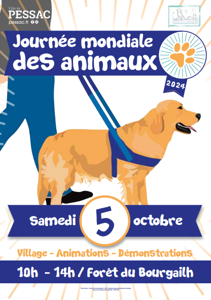 Journée mondiale des animaux @ forêt du Bourghail - Pessac